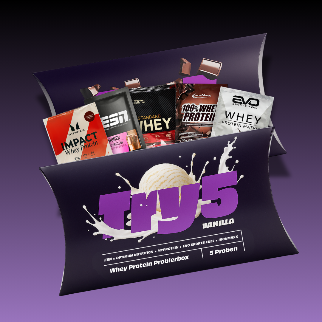 Classic Whey Probier-Box – 5 Top-Marken in einer Box!